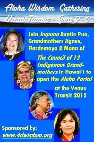 Aloha Wisdom Gathering June 2-6 2012